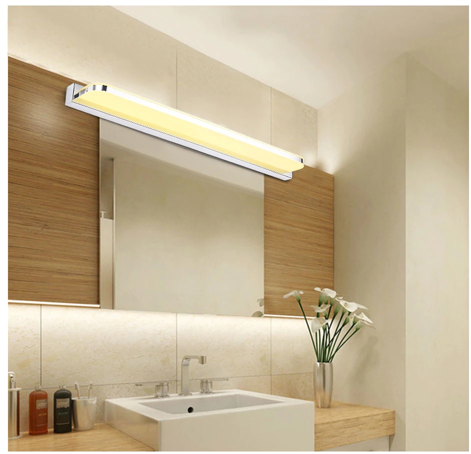 Đèn LED chiếu gương phòng tắm hiện đại cao cấp tại Hà Nội.