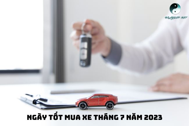 Tổng hợp ngày tốt mua xe tháng 7 năm 2024: May mắn, thuận lợi