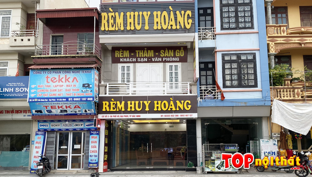 Rèm Huy Hoàng chuyên may rèm gia đình, văn phòng, khách sạn tại Bắc Ninh