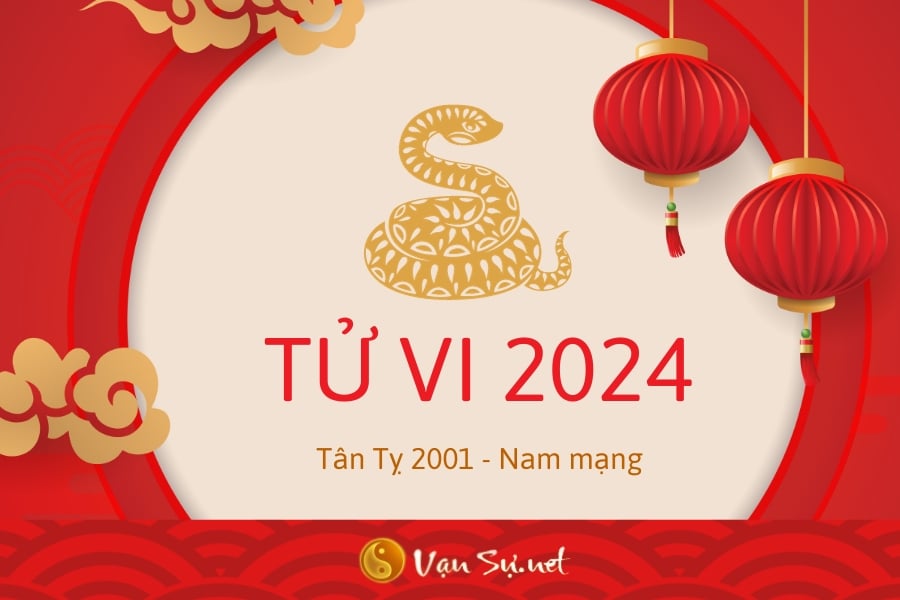 tử vi nam Tân Tỵ 2024