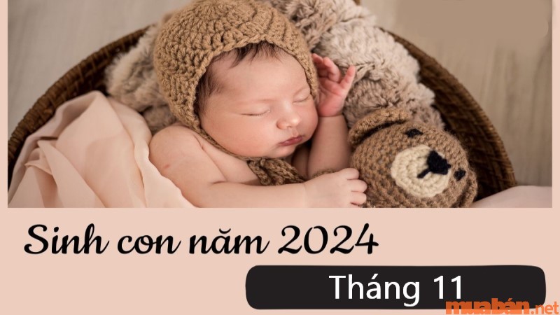 Sinh con tháng 11 năm 2024 ngày nào tốt, hợp tuổi bố mẹ?